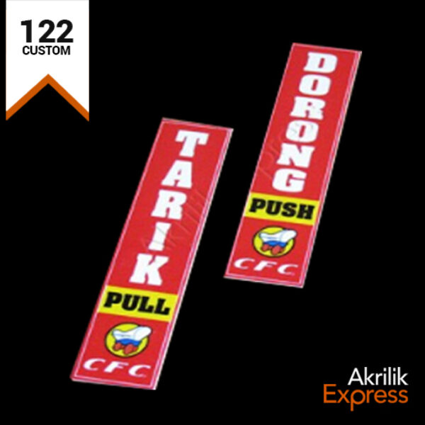 Sign Tarik Dorong (122)